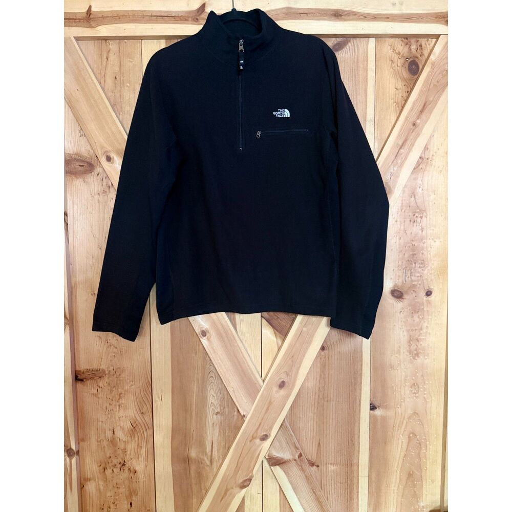 The North Face Flight Series Polartec 1/4 Zip Pullover Black Mens Large Gorpcore